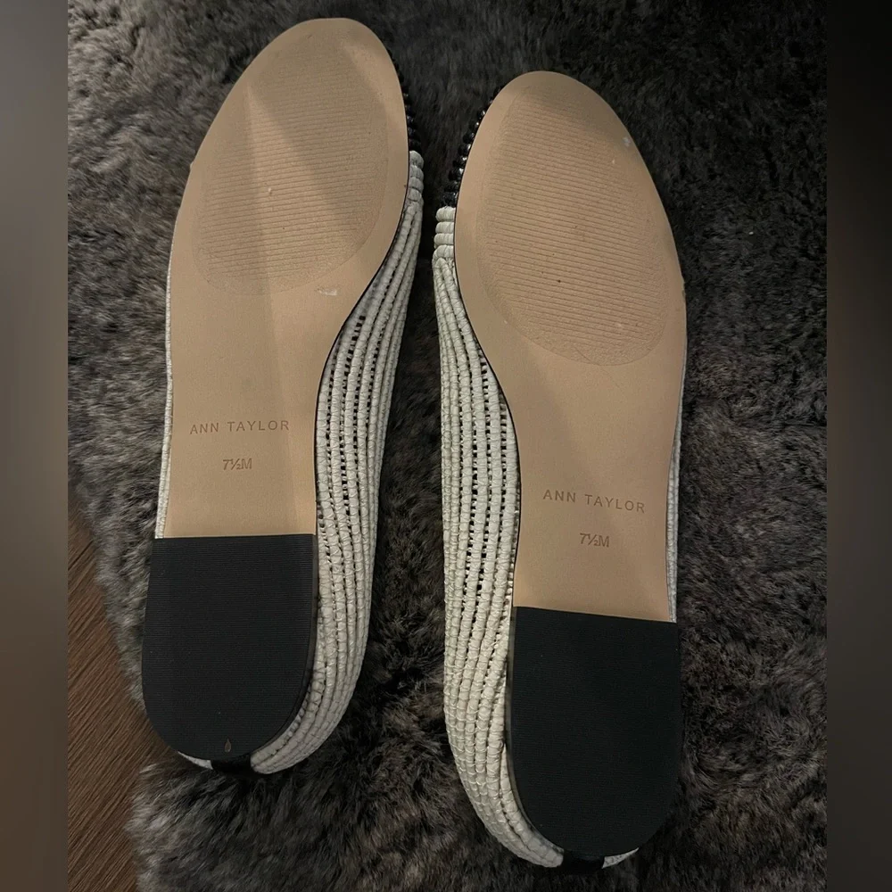 New without tags: Raffia Ballet Flats - Picture 4 of 4